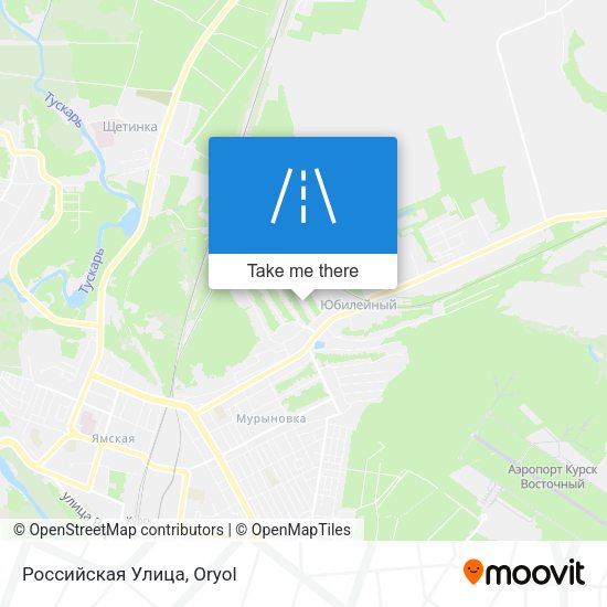 Российская Улица map