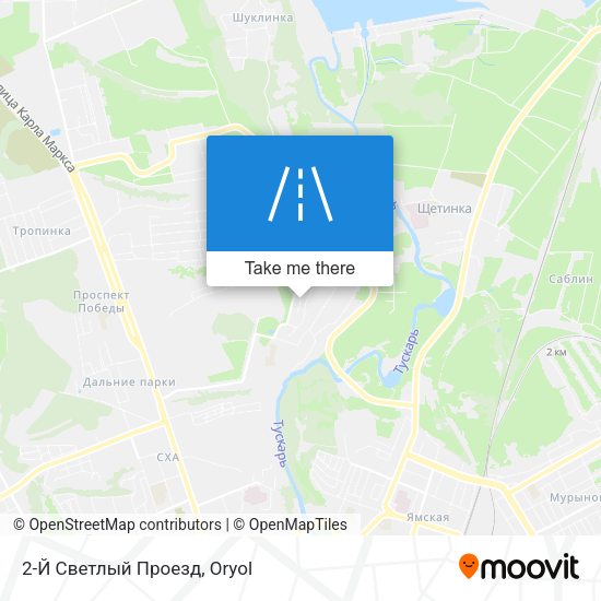2-Й Светлый Проезд map