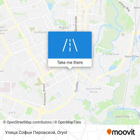 Улица Софьи Перовской map