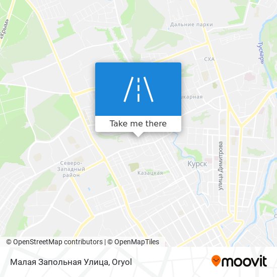 Малая Запольная Улица map