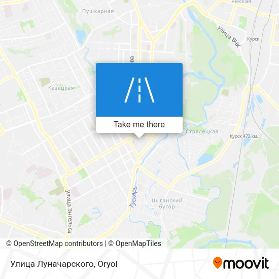 Улица Луначарского map