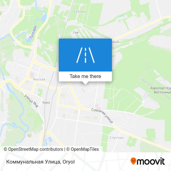 Коммунальная Улица map