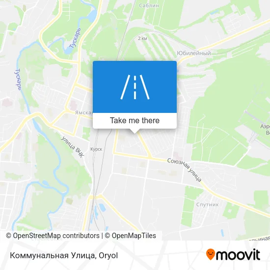 Коммунальная Улица map