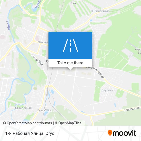 1-Я Рабочая Улица map