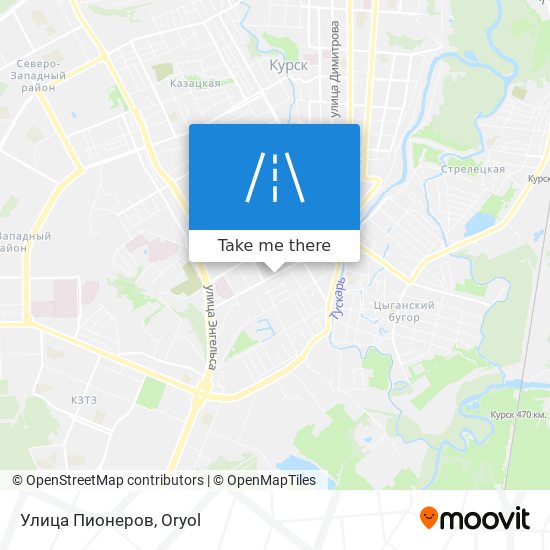 Улица Пионеров map