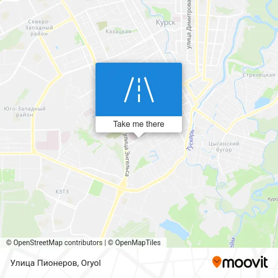 Улица Пионеров map