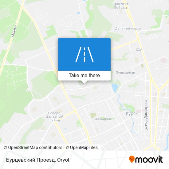 Бурцевский Проезд map