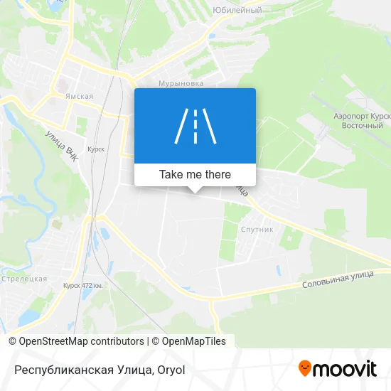 Республиканская Улица map
