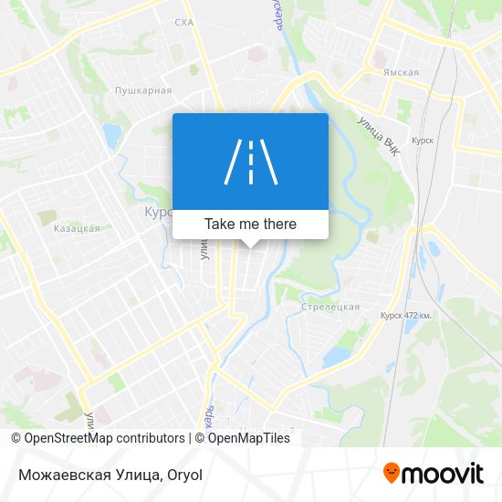 Можаевская Улица map