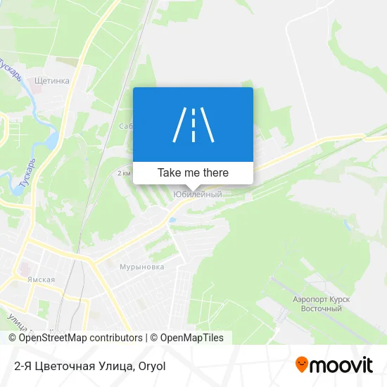 2-Я Цветочная Улица map