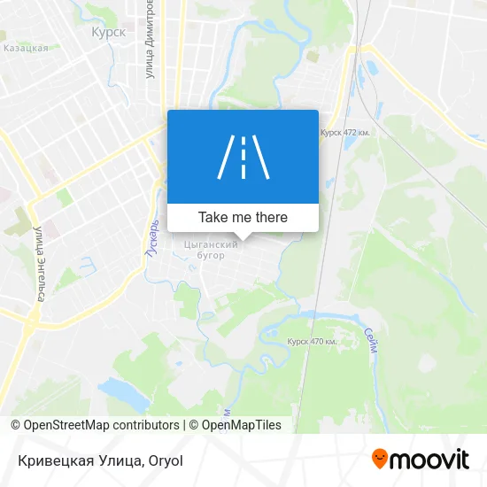 Кривецкая Улица map