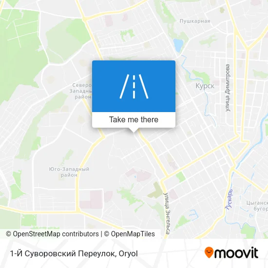 1-Й Суворовский Переулок map