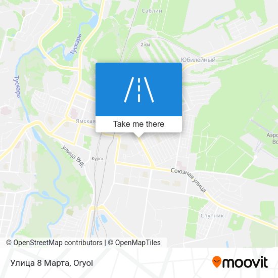 Улица 8 Марта map