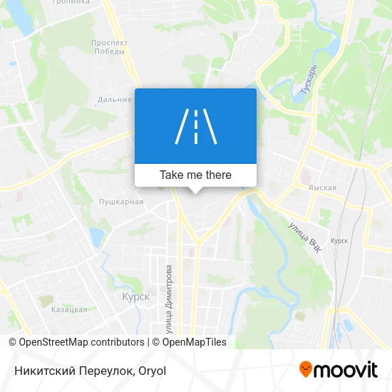 Никитский Переулок map