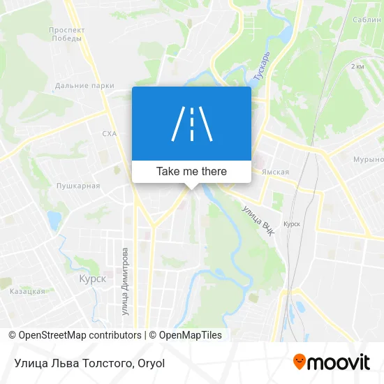 Улица Льва Толстого map
