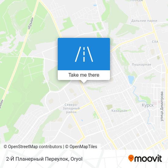 2-Й Планерный Переулок map