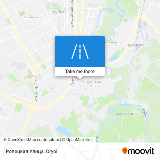 Ровецкая Улица map