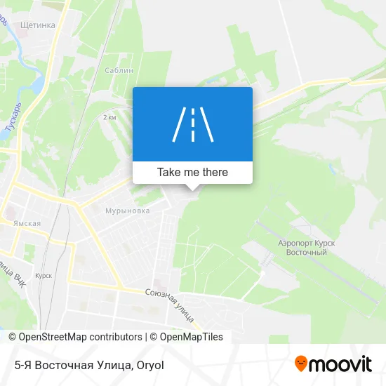 5-Я Восточная Улица map