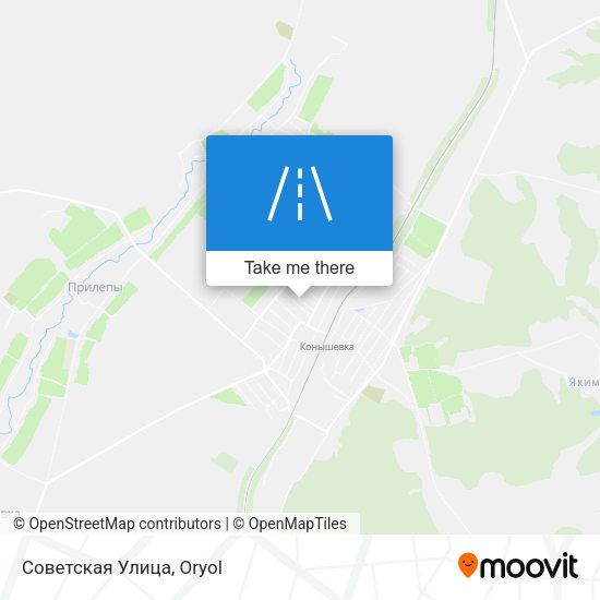 Советская Улица map