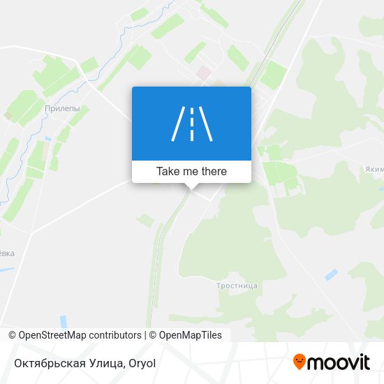 Октябрьская Улица map