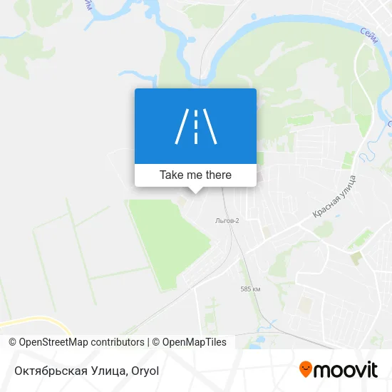 Октябрьская Улица map