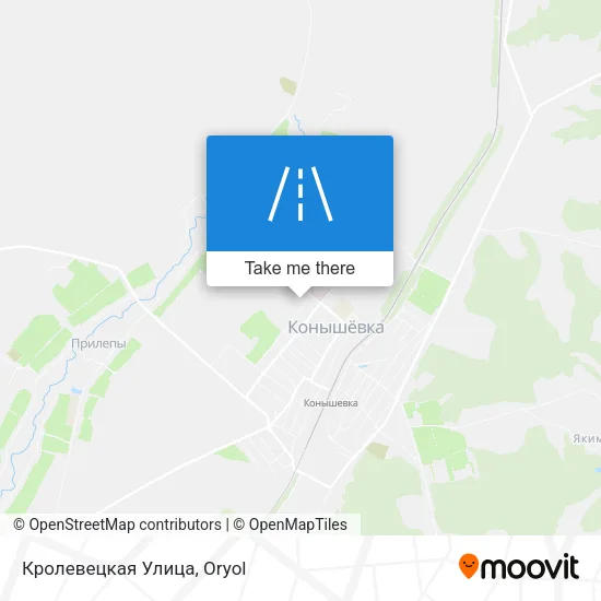 Кролевецкая Улица map
