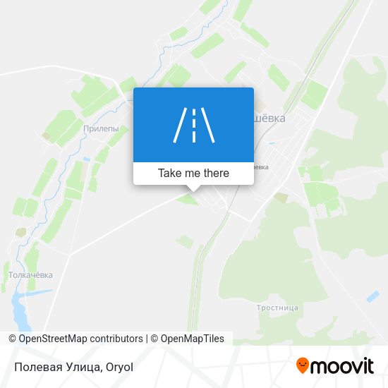 Полевая Улица map