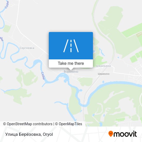 Улица Берёзовка map