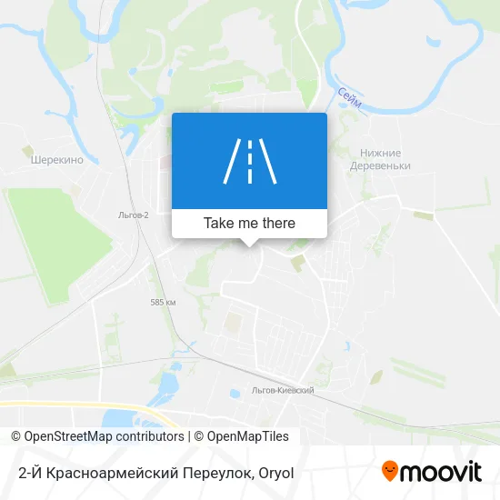 2-Й Красноармейский Переулок map