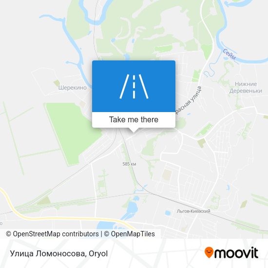 Улица Ломоносова map