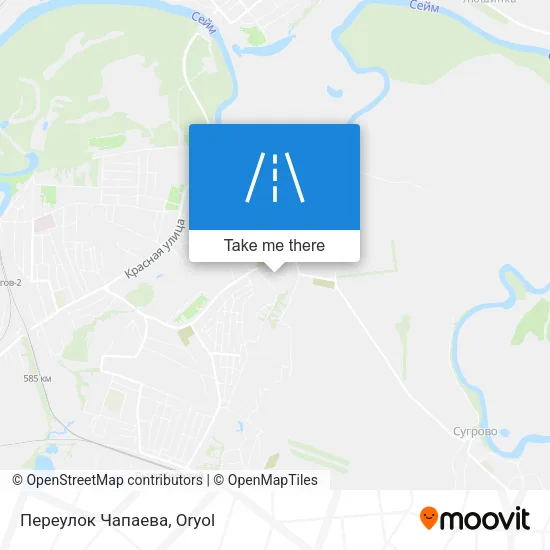 Переулок Чапаева map
