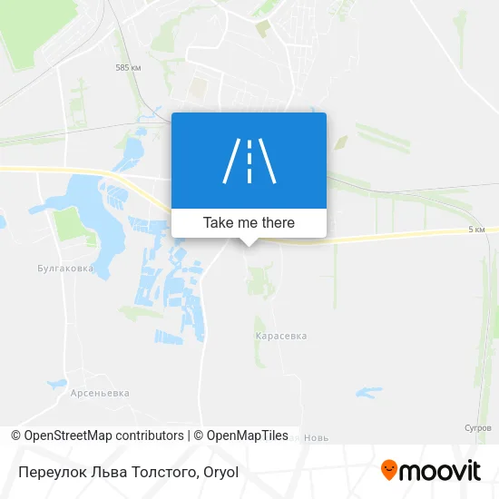Переулок Льва Толстого map