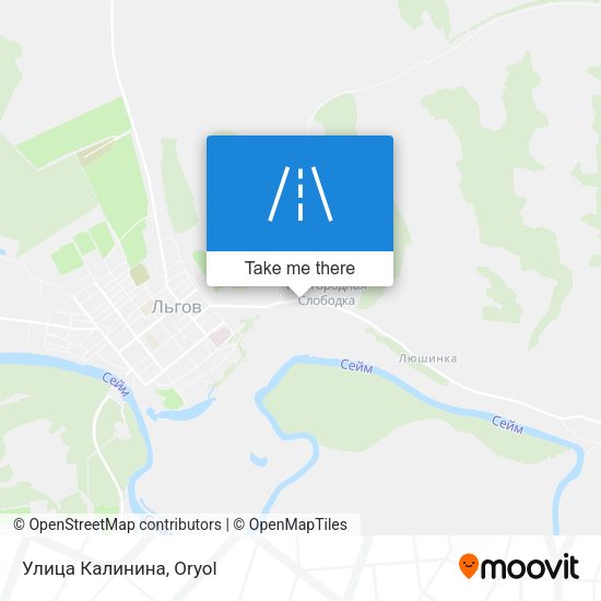 Улица Калинина map