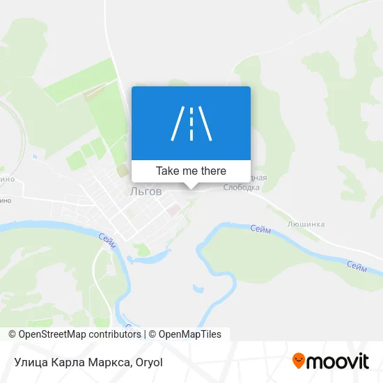 Улица Карла Маркса map