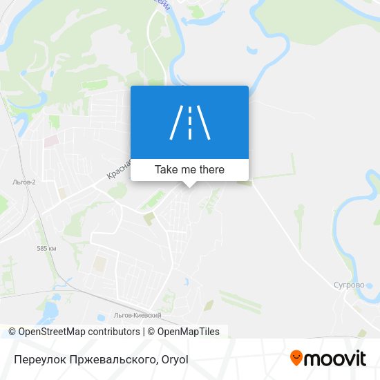 Переулок Пржевальского map