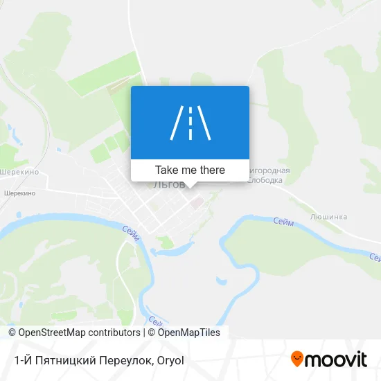 1-Й Пятницкий Переулок map