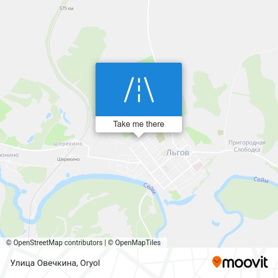 Улица Овечкина map