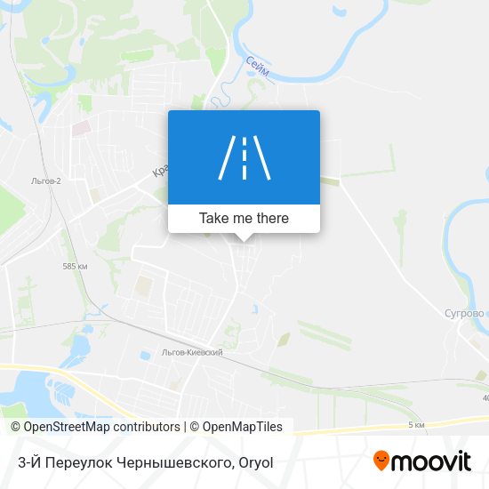 3-Й Переулок Чернышевского map