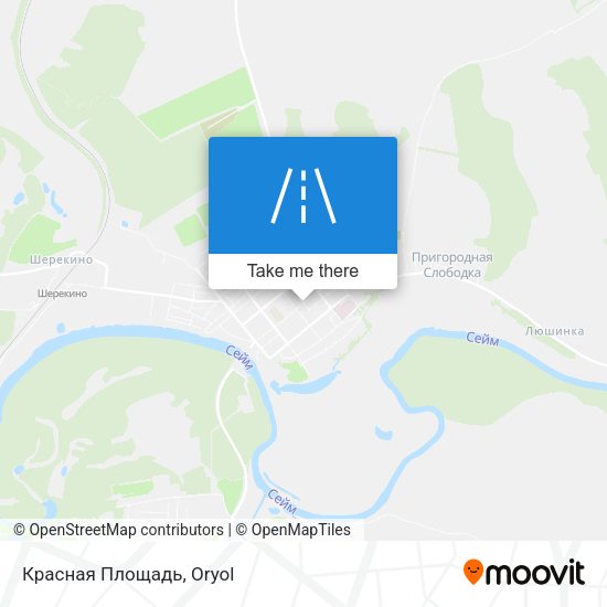 Красная Площадь map