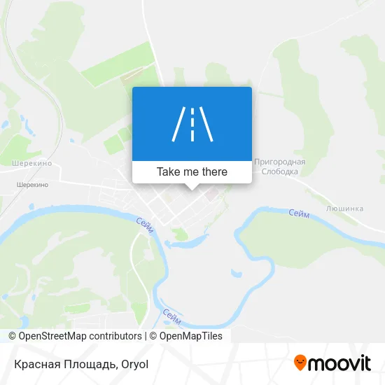 Красная Площадь map