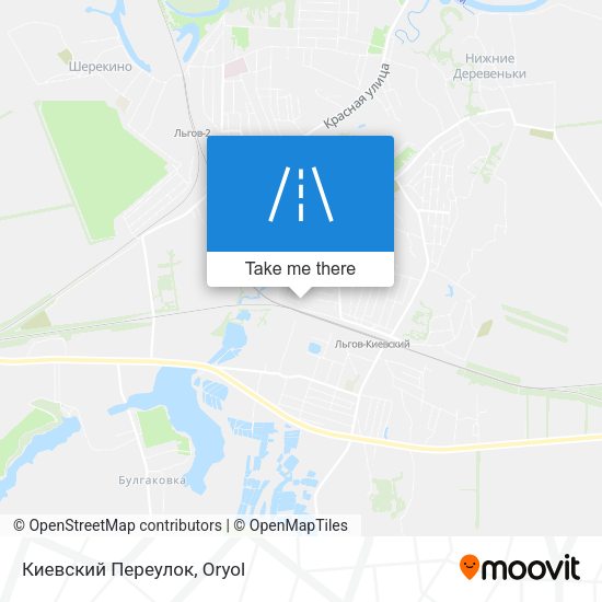 Киевский Переулок map