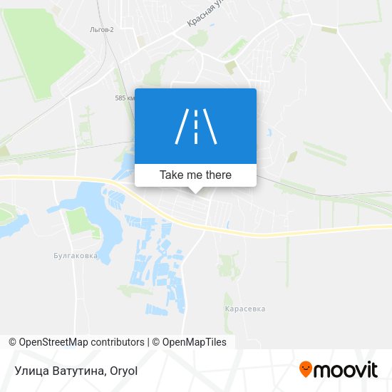 Улица Ватутина map