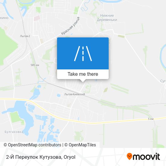 2-Й Переулок Кутузова map