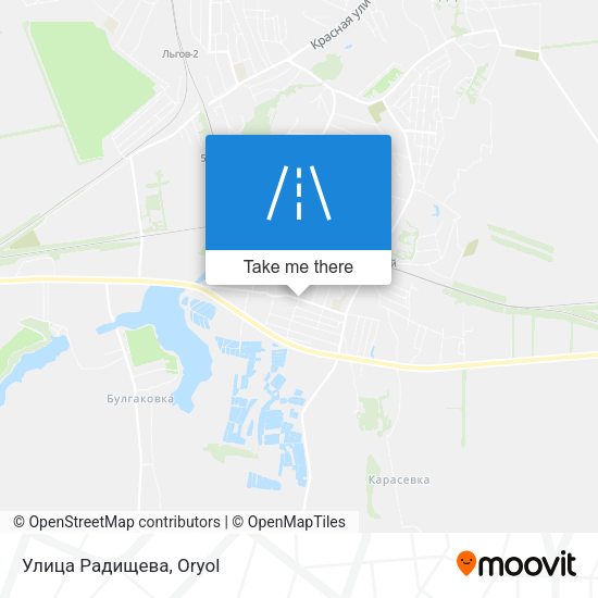 Улица Радищева map