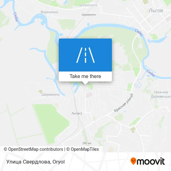 Улица Свердлова map