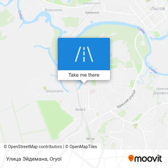 Улица Эйдемана map