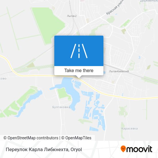 Переулок Карла Либкнехта map