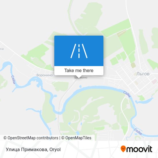 Улица Примакова map