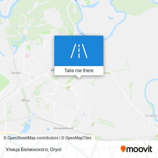 Улица Белинского map