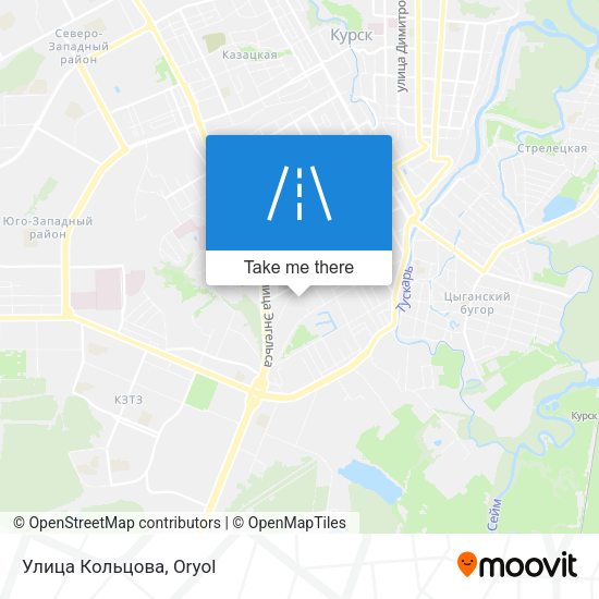 Улица Кольцова map